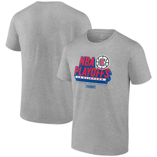 Men's Los Angeles Clippers Heather Gray 2024 Playoffs Defensive Stance T-Shirt,We sell and wholesale Men's Los Angeles Clippers Heather Gray 2024 Playoffs Defensive Stance T-Shirt on line form chian!